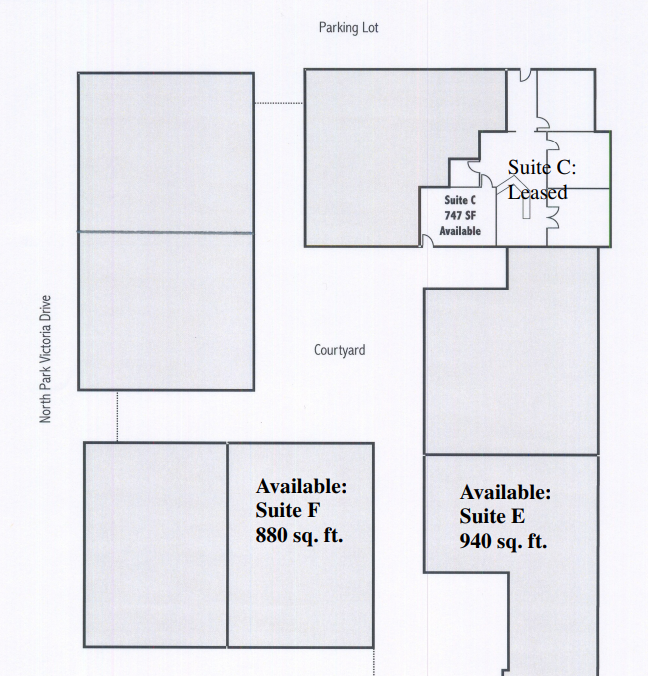 40 N Park Victoria Dr, Milpitas, CA en alquiler Plano de la planta- Imagen 1 de 1