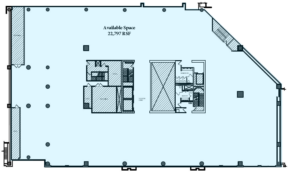 901 E Cary St, Richmond, VA en alquiler Plano de la planta- Imagen 1 de 11