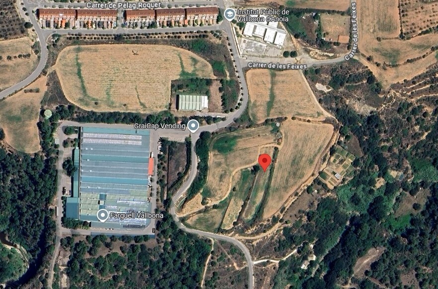 Carrer del Reguerot, S/N, Vallbona d'Anoia, Barcelona en venta - Plano de solar - Imagen 3 de 3