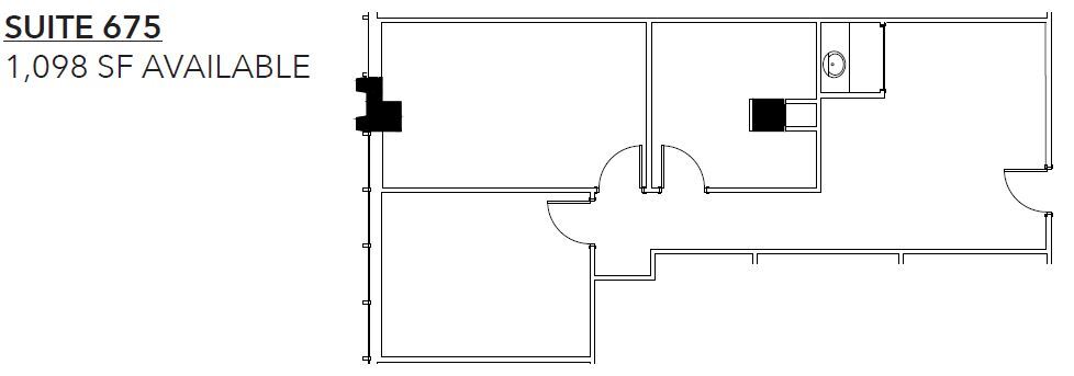 1111 Plaza Dr, Schaumburg, IL en alquiler Plano de la planta- Imagen 1 de 2