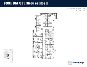 8391 Old Courthouse Rd, Vienna, VA en alquiler Plano de la planta- Imagen 1 de 1