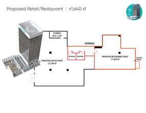 250 N Orange Ave, Orlando, FL en alquiler Plano de la planta- Imagen 2 de 2