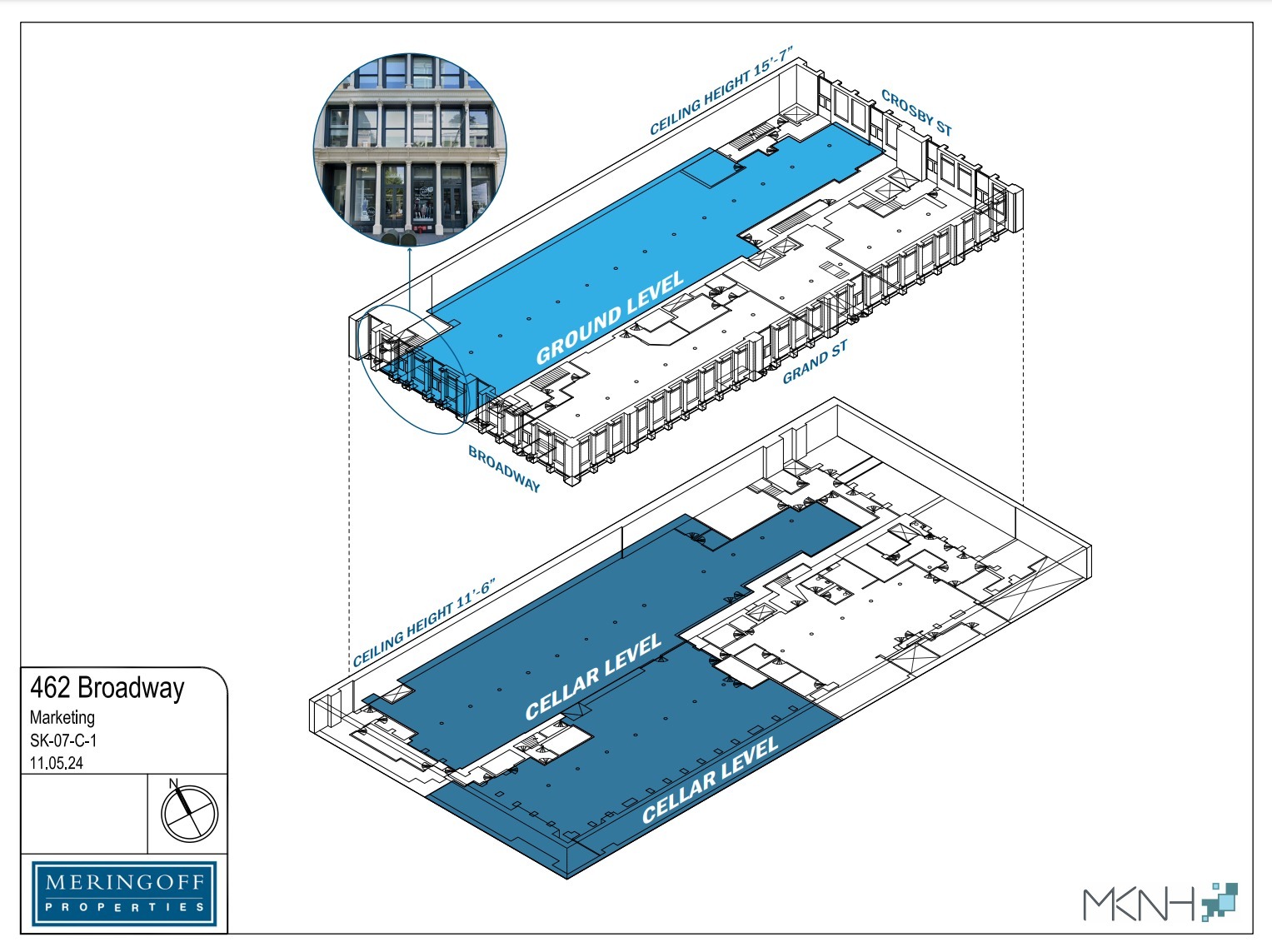 462 Broadway, New York, NY en alquiler Plano de la planta- Imagen 1 de 1