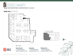 3250 Mary St, Coconut Grove, FL en alquiler Plano del sitio- Imagen 1 de 1