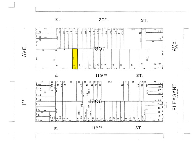 413 E 119th St, New York, NY en alquiler - Plano de solar - Imagen 2 de 3