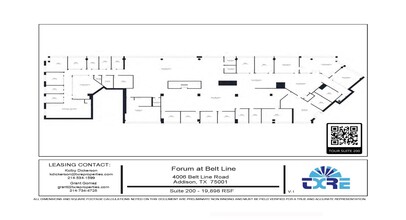 4004 Belt Line Rd, Addison, TX en alquiler Plano de la planta- Imagen 1 de 1