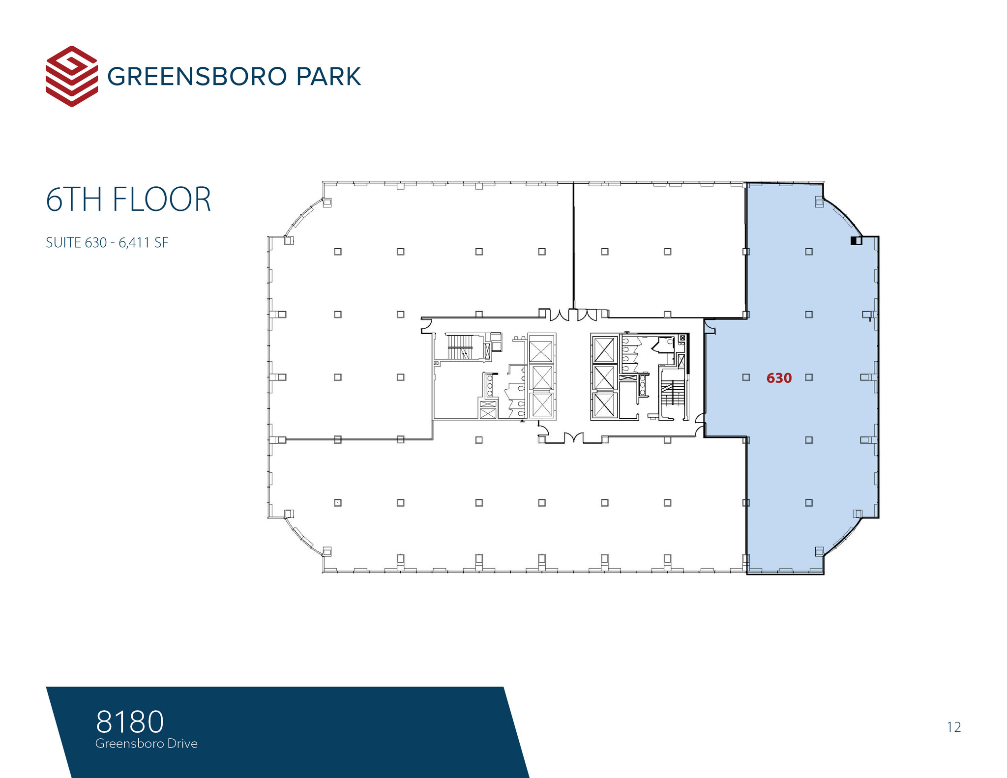 8180-8200 Greensboro Dr, McLean, VA en alquiler Plano de la planta- Imagen 1 de 1