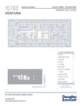 15760 Ventura Blvd, Encino, CA en alquiler Plano de la planta- Imagen 1 de 1