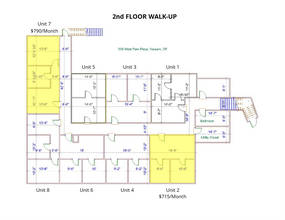 226 W Park Pl, Newark, DE en alquiler Plano de la planta- Imagen 1 de 1