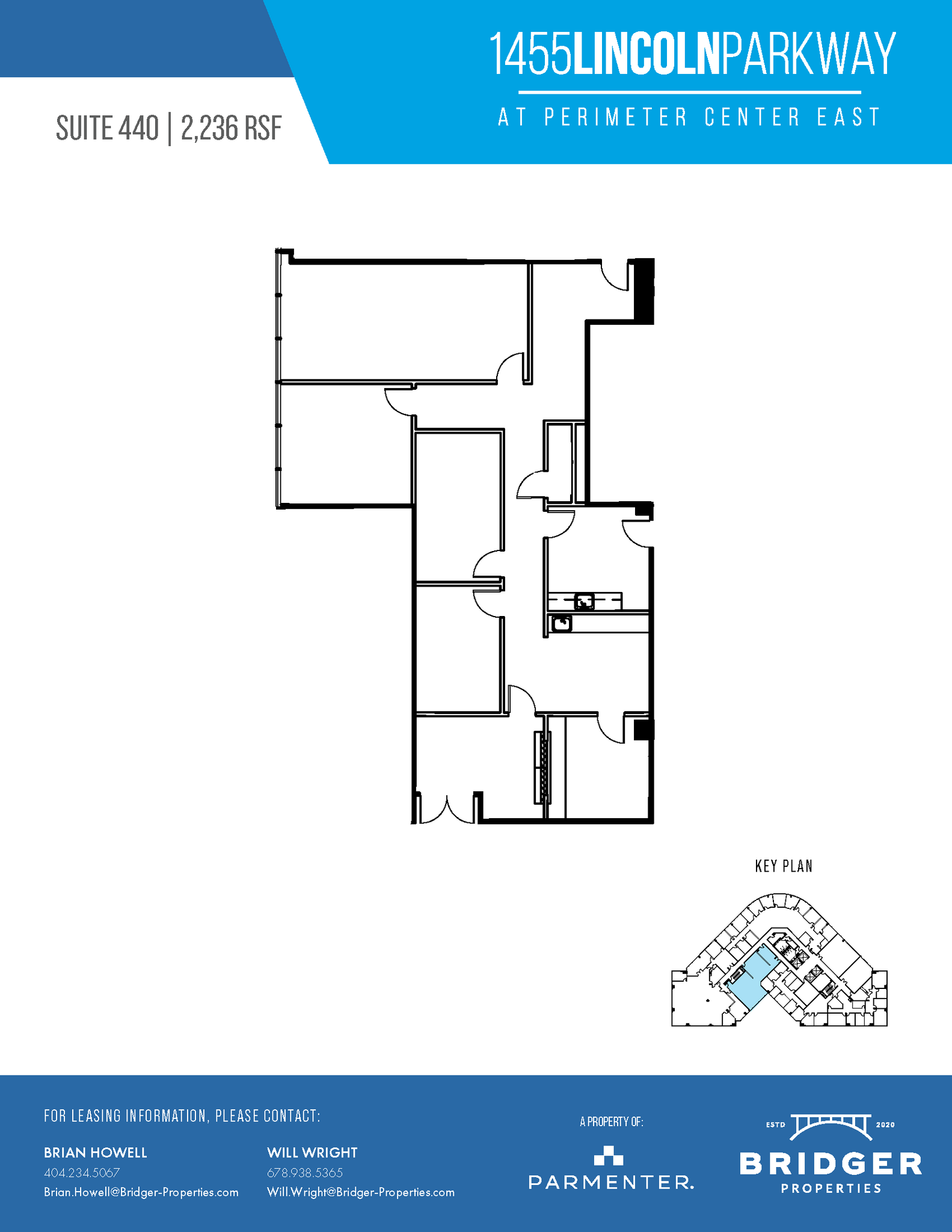 1455 Lincoln Pkwy E, Atlanta, GA en alquiler Plano de la planta- Imagen 1 de 1