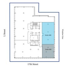 1660 L St NW, Washington, DC en alquiler Plano de la planta- Imagen 2 de 2