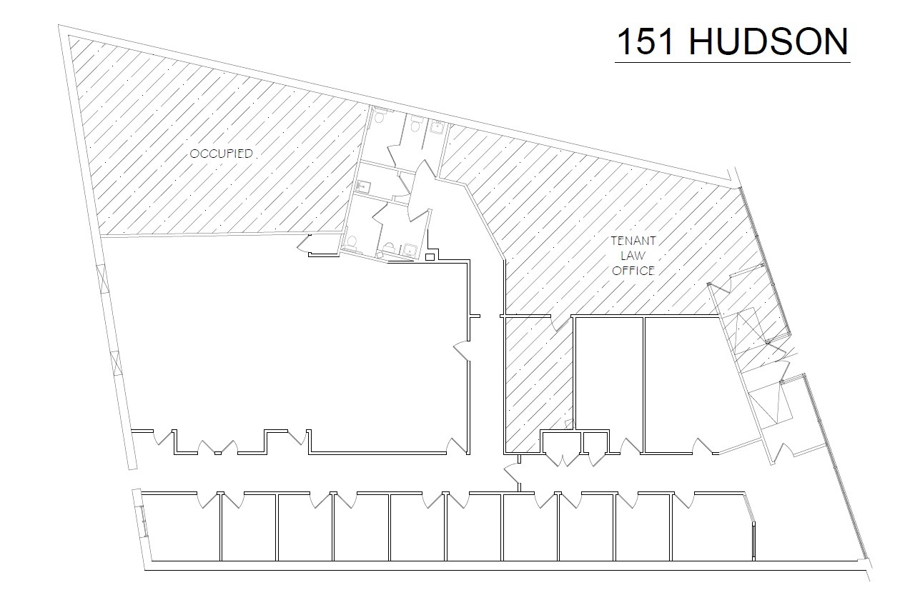 151 Hudson St, Hackensack, NJ en alquiler Plano de la planta- Imagen 1 de 1