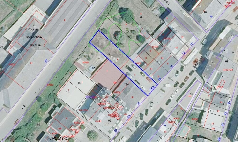 Avenida Álvaro Cunqueiro, 18, Foz, Lugo en venta - Plano del sitio - Imagen 2 de 2
