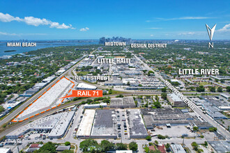 7201-7275 NE 4th Ave, Miami, FL - VISTA AÉREA  vista de mapa - Image1