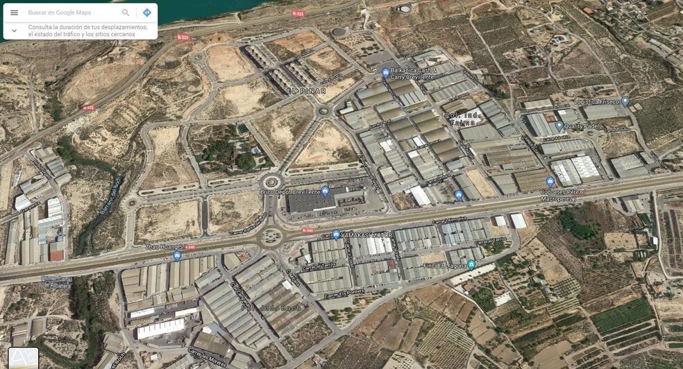 Nave en Crevillent en alquiler - Vista aérea - Imagen 2 de 7