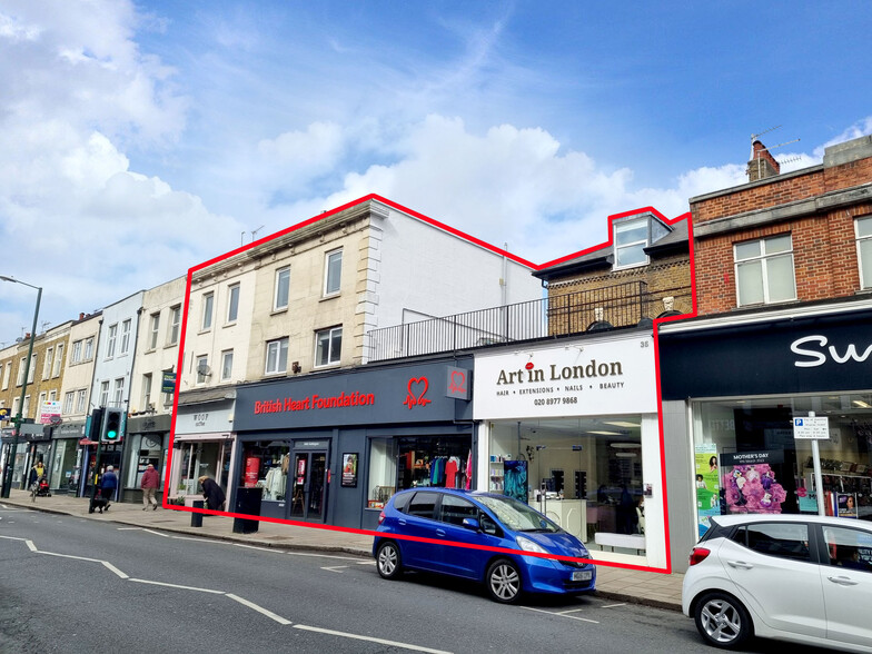 33 & 35 Broad St, Teddington en venta - Foto del edificio - Imagen 2 de 2