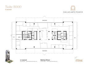 2200 Ross Ave, Dallas, TX en alquiler Plano de la planta- Imagen 1 de 1