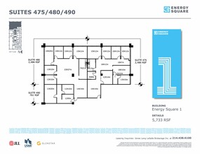 6688 N Central Expy, Dallas, TX en alquiler Plano de la planta- Imagen 2 de 2