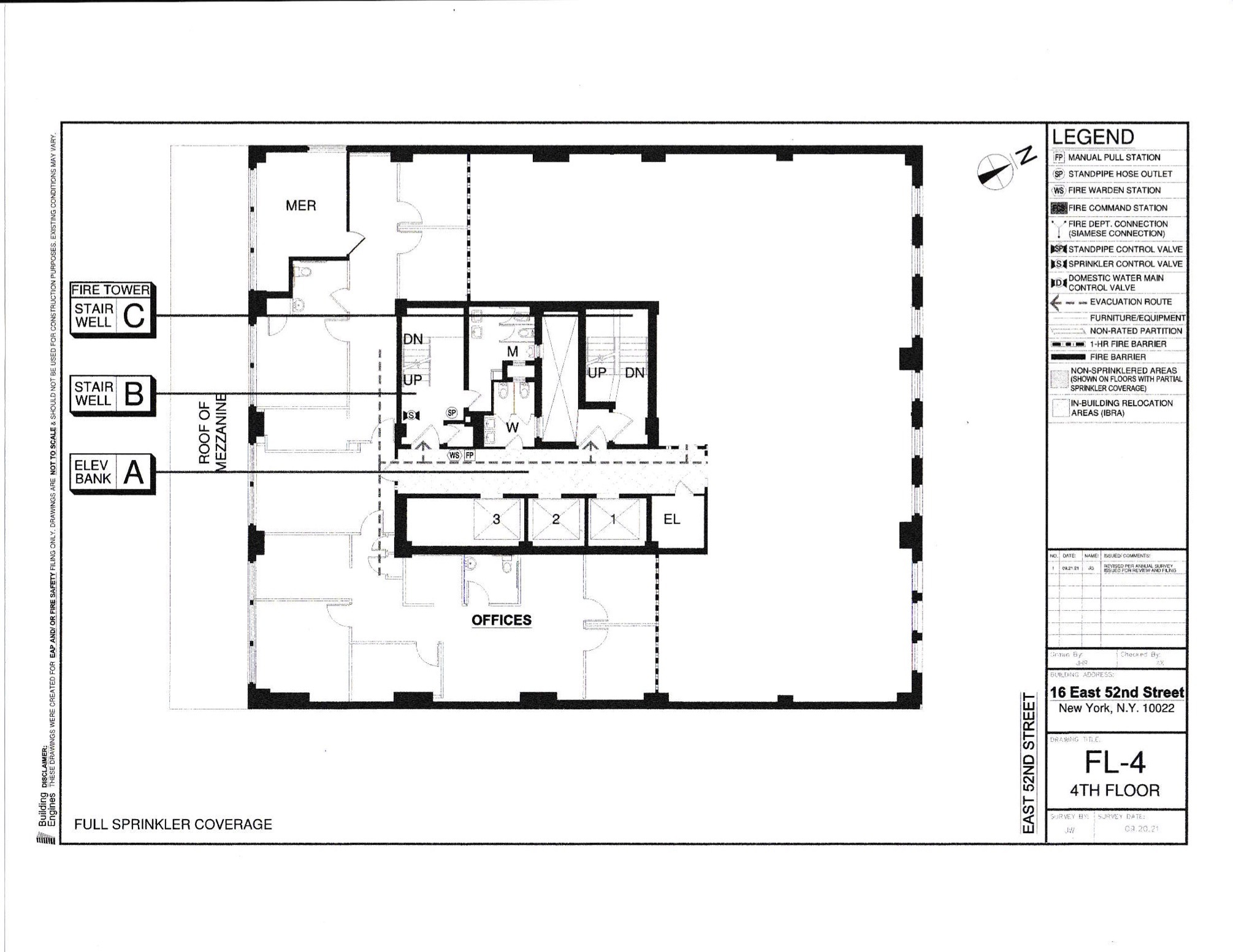 16 E 52nd St, New York, NY en alquiler Plano de la planta- Imagen 1 de 15