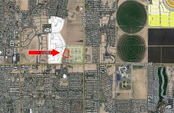 NEC N Colorado St & E Cottonwood St, Casa Grande, AZ - VISTA AÉREA  vista de mapa