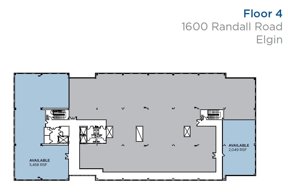 1600 N Randall Rd, Elgin, IL en alquiler Plano de la planta- Imagen 1 de 1