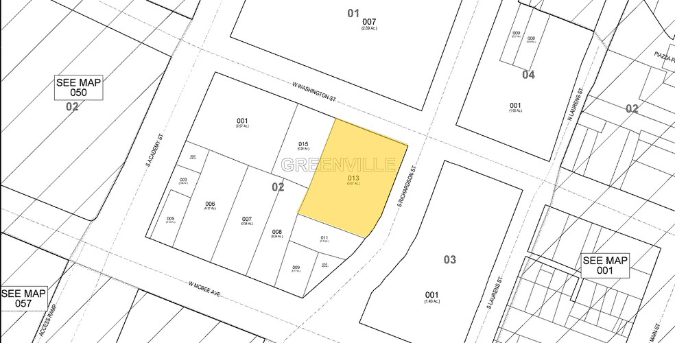 201 W Washington St, Greenville, SC en alquiler - Plano de solar - Imagen 3 de 10