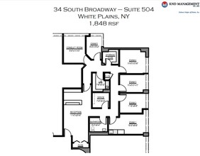 34 S Broadway, White Plains, NY en alquiler Plano de la planta- Imagen 1 de 1