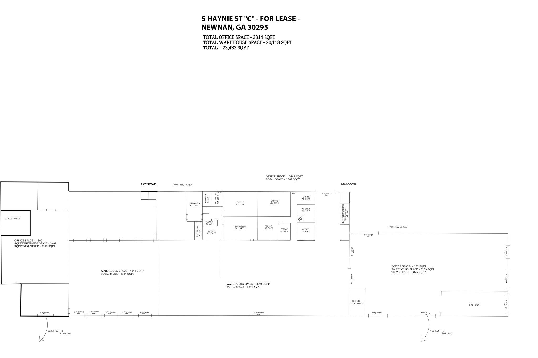 5 Haynie St, Newnan, GA en alquiler Plano del sitio- Imagen 1 de 1