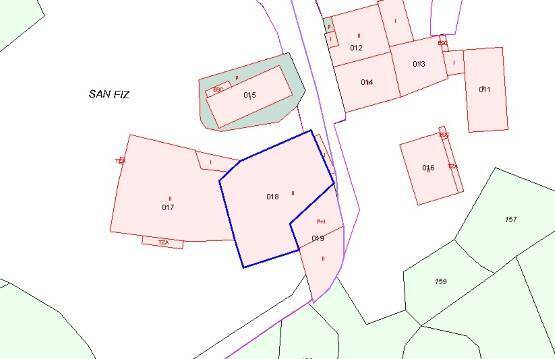 Terreno en Chandrexa de Queixa, Orense en venta Plano del sitio- Imagen 1 de 4