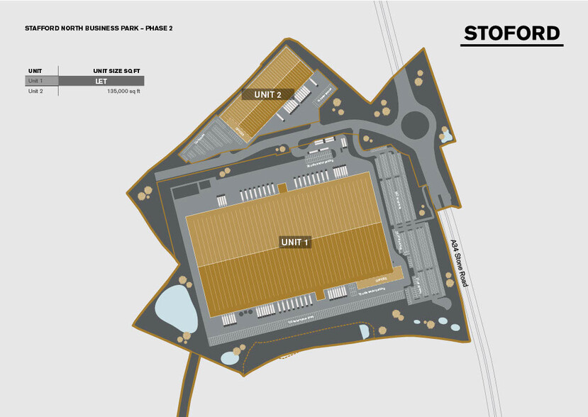 Stone Rd, Stafford en venta - Plano del sitio - Imagen 1 de 2