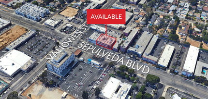 6819 Sepulveda Blvd, Van Nuys, CA - VISTA AÉREA  vista de mapa - Image1