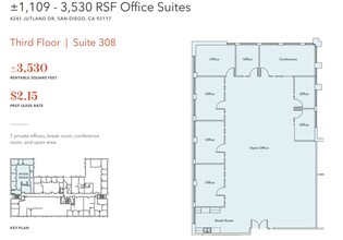 4241 Jutland Dr, San Diego, CA en alquiler Plano de la planta- Imagen 1 de 1