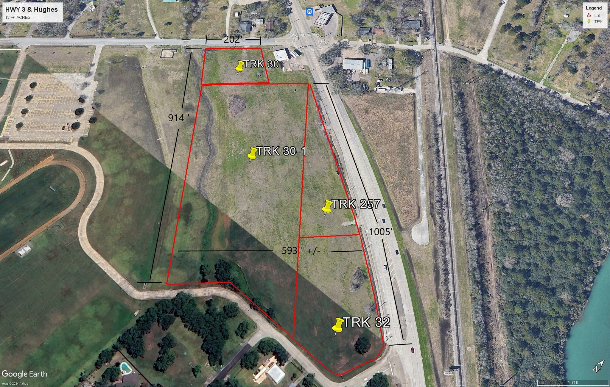 Hwy 3 & Hughes Road, Dickinson, TX en venta Plano del sitio- Imagen 1 de 22