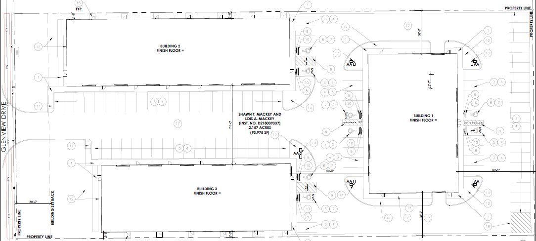 4205 Glenview Dr, Haltom City, TX en alquiler Plano de la planta- Imagen 1 de 1