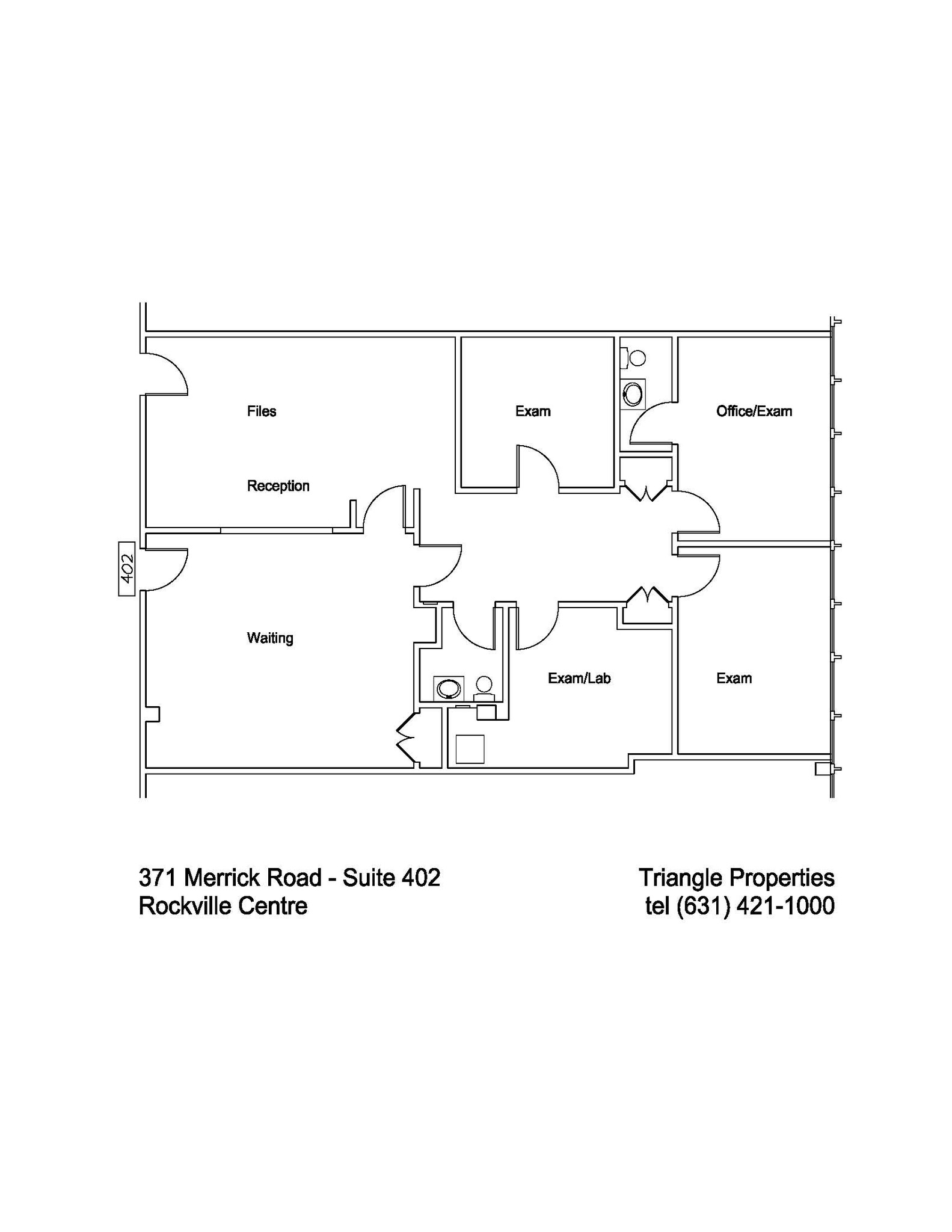 371 Merrick Rd, Rockville Centre, NY en alquiler Plano de la planta- Imagen 1 de 10