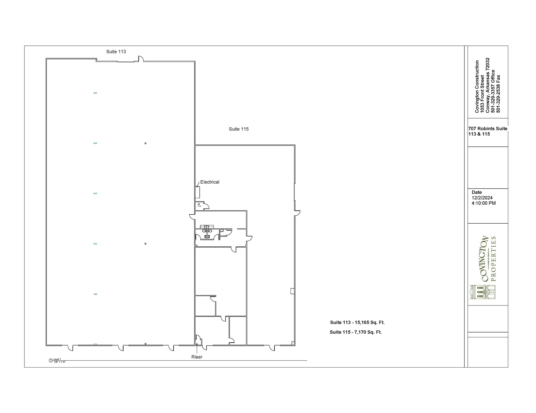 707 Robins St, Conway, AR en alquiler Plano de la planta- Imagen 1 de 1