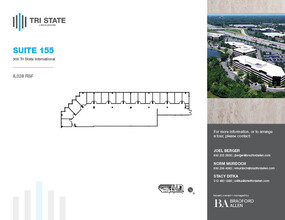 300 Tri State International, Lincolnshire, IL en alquiler Plano de la planta- Imagen 1 de 12