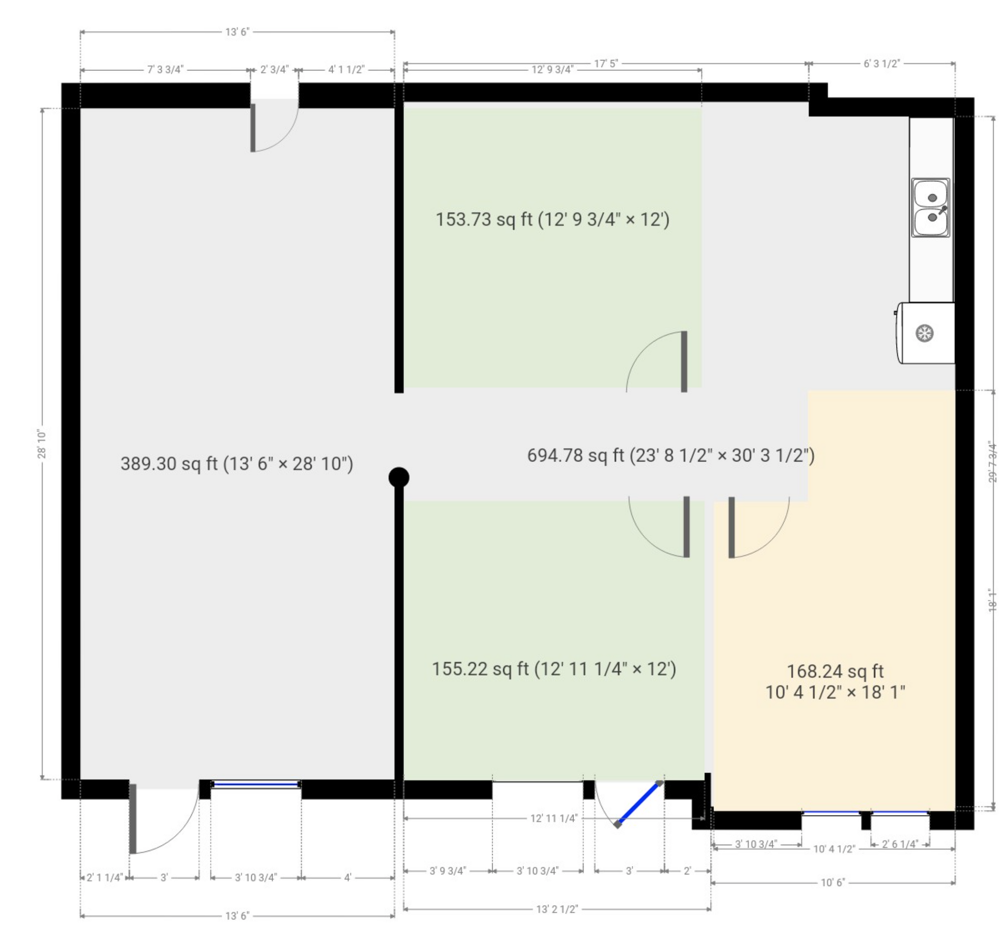 601 N Oak St, Roanoke, TX en alquiler Plano de la planta- Imagen 1 de 1