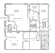 24-32 NW 2nd Ave, Portland, OR en alquiler Plano de la planta- Imagen 1 de 1