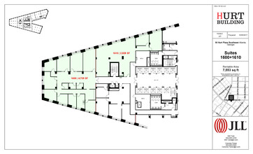 50 Hurt Plz SE, Atlanta, GA en alquiler Plano de la planta- Imagen 1 de 1