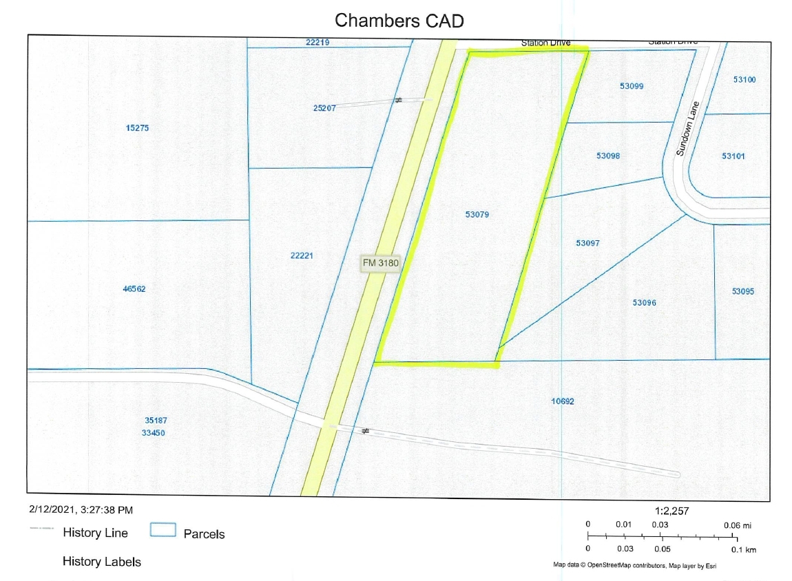 COM RES 1 FM 3180, Mont Belvieu, TX en venta Plano de solar- Imagen 1 de 6