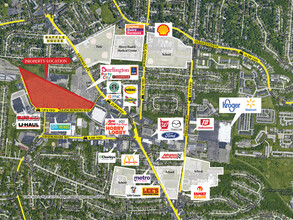 5100 Glencrossing Way, Cincinnati, OH - VISTA AÉREA  vista de mapa - Image1