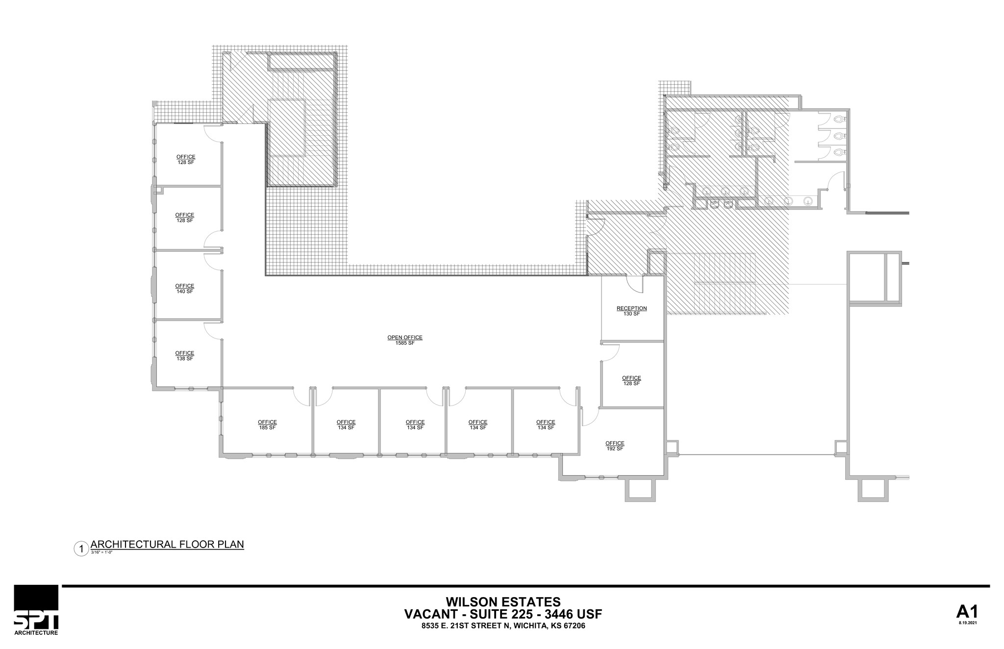 8535 E 21st St, Wichita, KS en alquiler Plano del sitio- Imagen 1 de 1