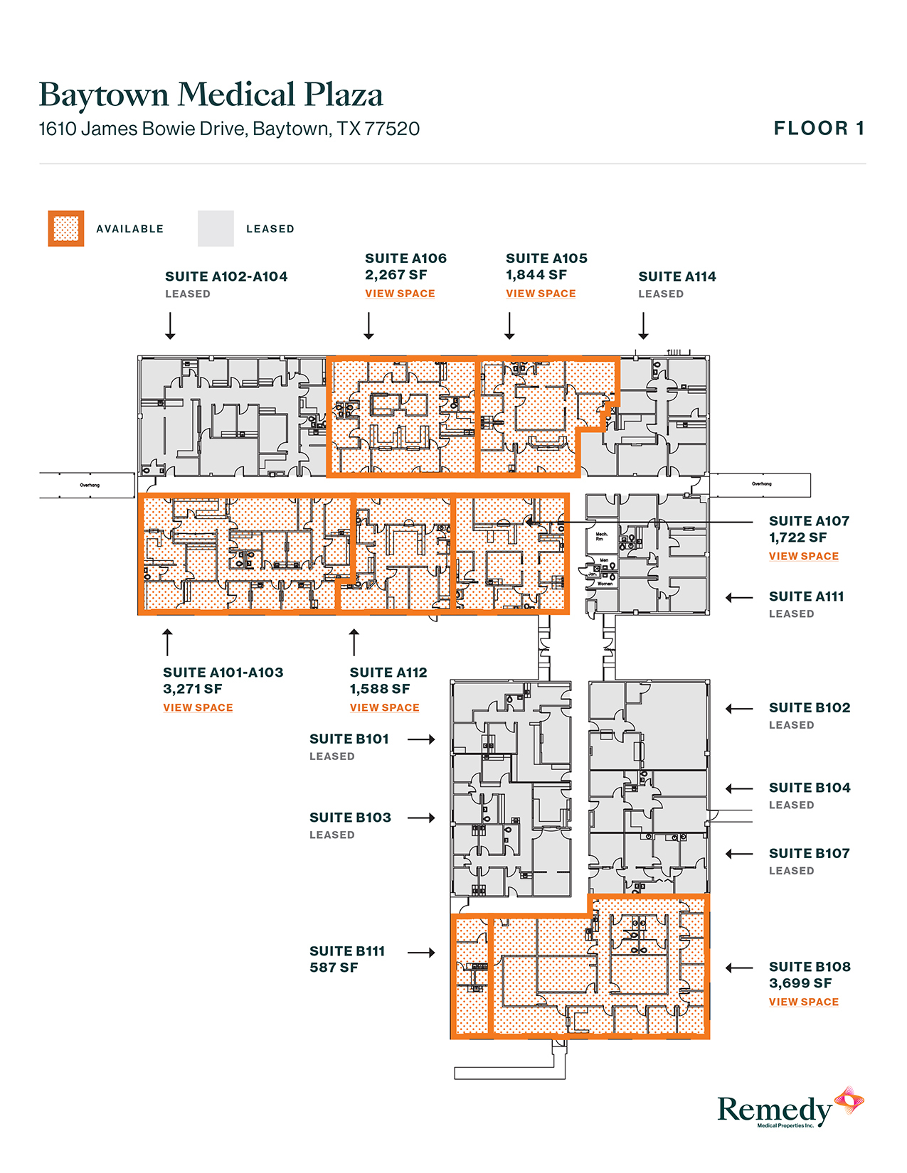 1610 James Bowie Dr, Baytown, TX en alquiler Plano de la planta- Imagen 1 de 1