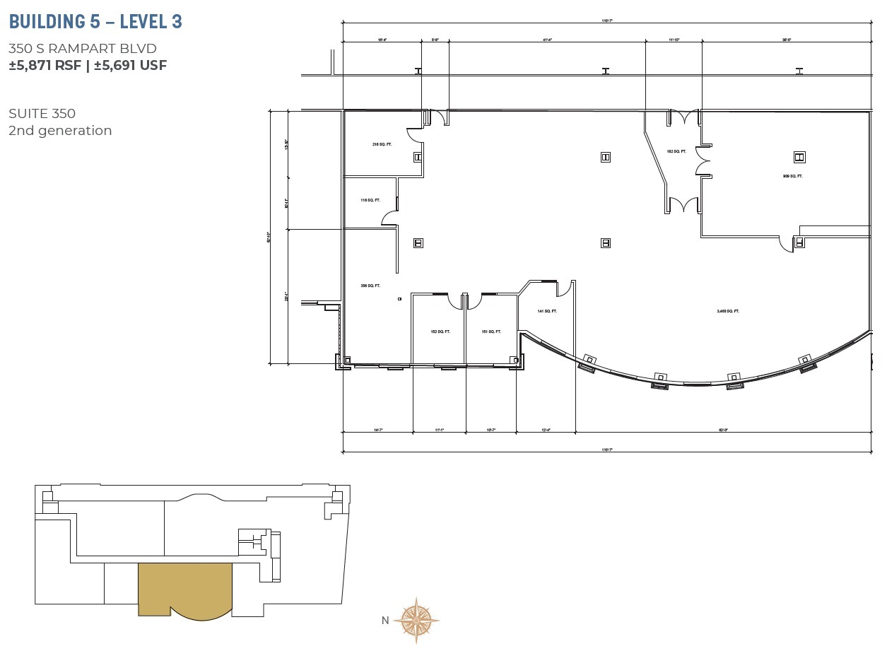 330-420 S Rampart Blvd, Las Vegas, NV en alquiler Plano de la planta- Imagen 1 de 1