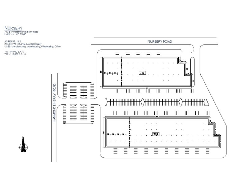 717 Hammonds Ferry Rd, Linthicum Heights, MD en alquiler - Plano del sitio - Imagen 3 de 11