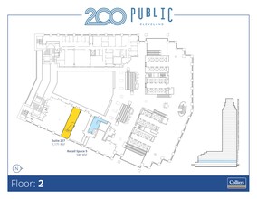 200 Public Sq, Cleveland, OH en alquiler Plano de la planta- Imagen 1 de 1