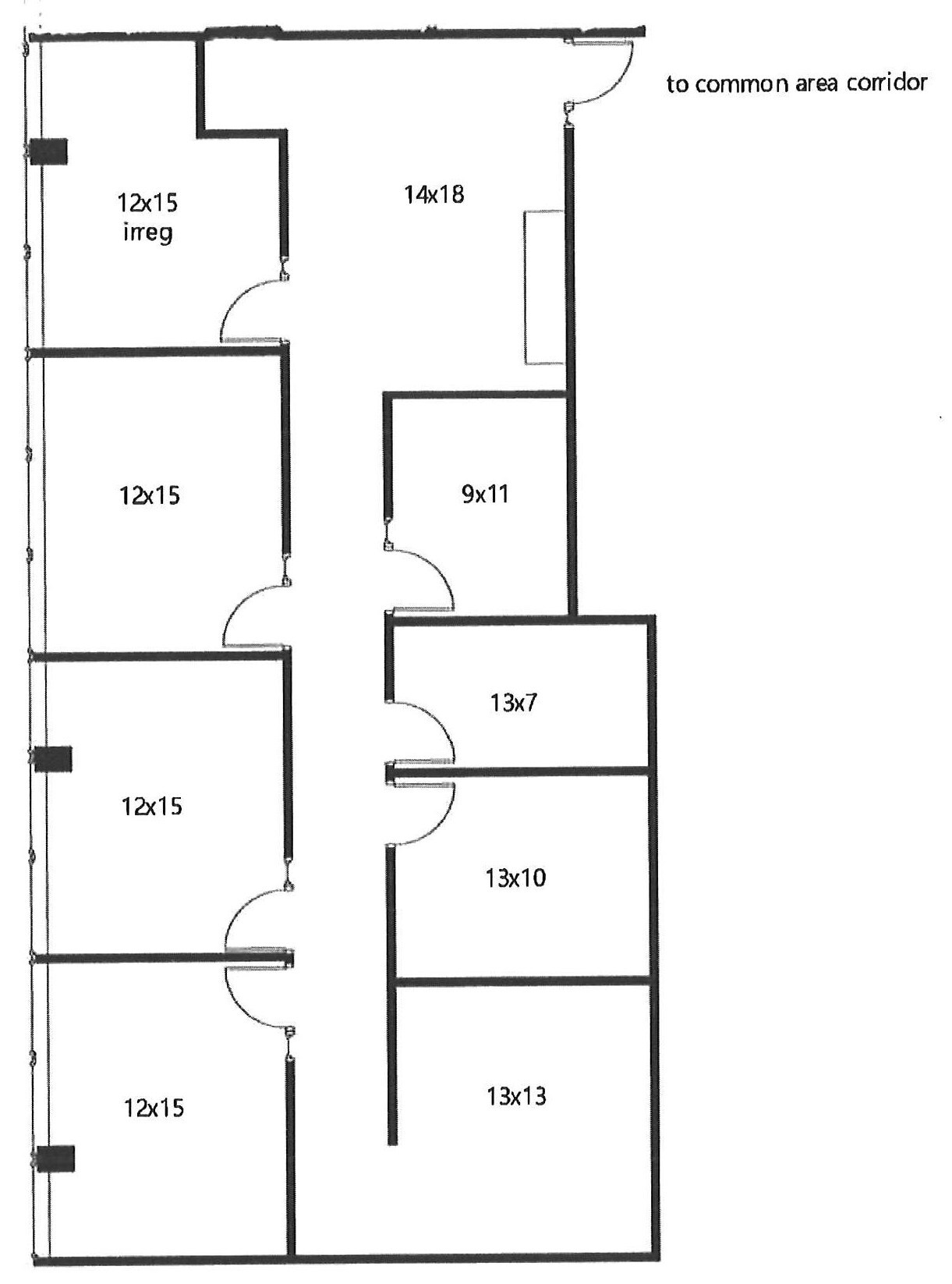 710 Kipling St, Lakewood, CO en alquiler Plano de la planta- Imagen 1 de 1