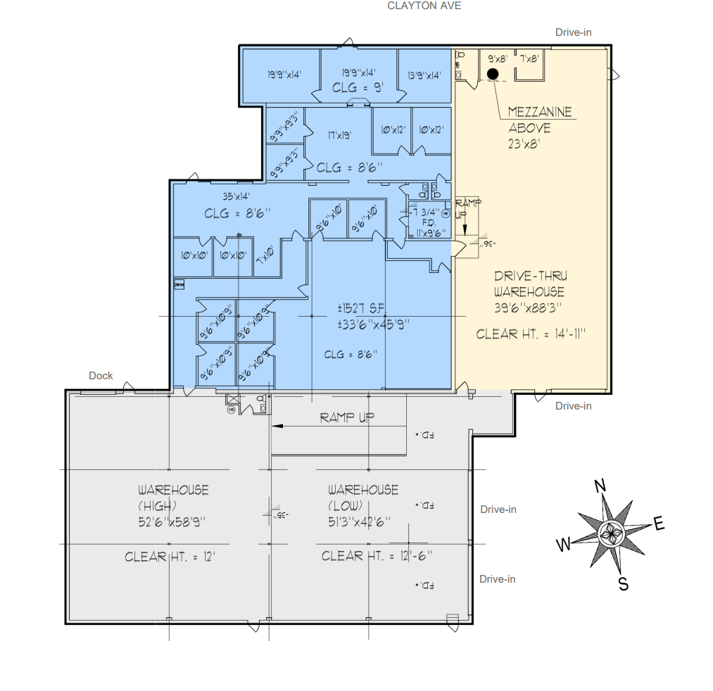 3952 Clayton Ave, Saint Louis, MO en alquiler Plano de la planta- Imagen 1 de 1