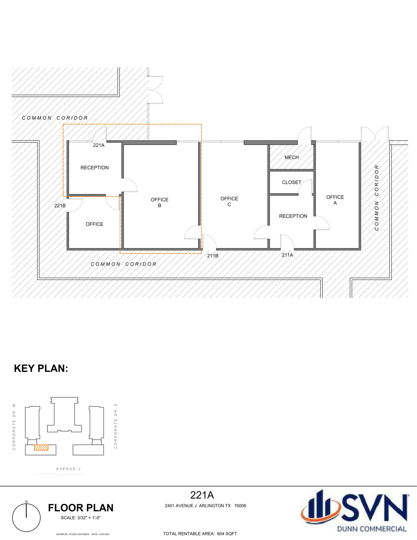 2401 Avenue J, Arlington, TX en alquiler Plano del sitio- Imagen 1 de 1